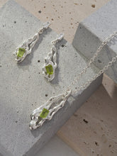 Lava Peridot Lucky Earrings
