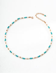 Pearl and Turquoise necklace