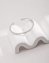 Plain cuff_Platinum