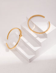 Plain Cuff_Vintage Gold