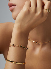 Plain Cuff_Vintage Gold