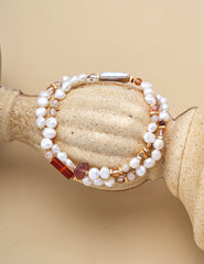 Sterling Silver Pearl Necklace