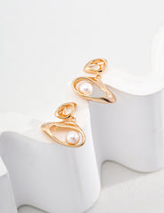 Sterling Silver Pearl Earrings
