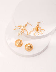 Golden Spark Earrings