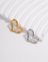 Heart Pendant_Unisex_Platinum