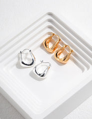 Earrings_Lava Series_Silver