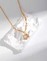 Moon Palace Necklace_Gold