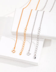 Rope Chain Necklace_Unisex_Gold