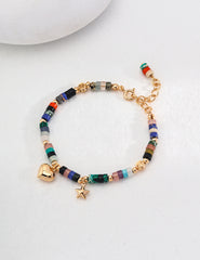 Boho Luck Charm Bracelet