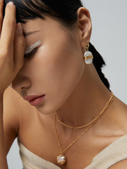 Goddess Pearl Earrings