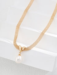 Pearl Lace Necklace