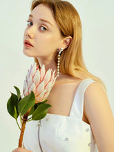 Long Chic Pearl Earrings