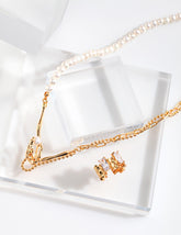 Unique Zircon Ring_Vintage Gold