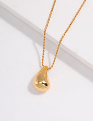 Water Drop Pandent_Gold