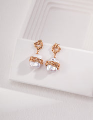 Goddess Pearl Earrings