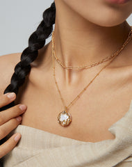 Goddess Pearl Necklace