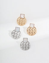 Starry Earrings_White Gold