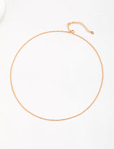 Rope Chain Necklace_Unisex_Gold