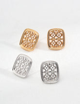 Vintage Earrings_Platinum