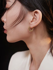 Hoop Earrings_Gold