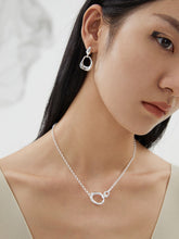 Plain Silver Necklace-Lava Series