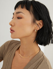 Small Triangle Clavicle Necklace