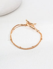 Double layered Bracelet_Golden